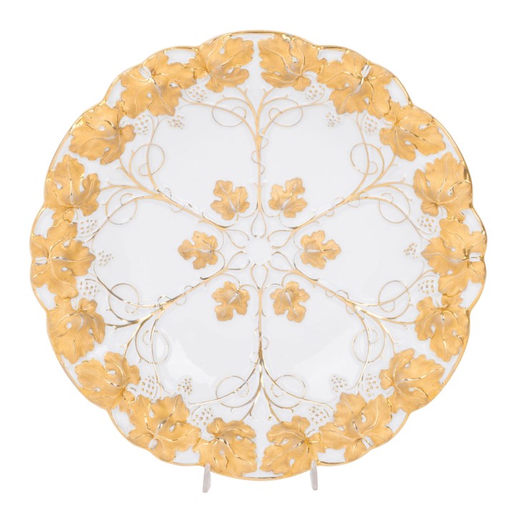 MEISSEN, Prunkschale, 1. Wahl, 1924-1934. 