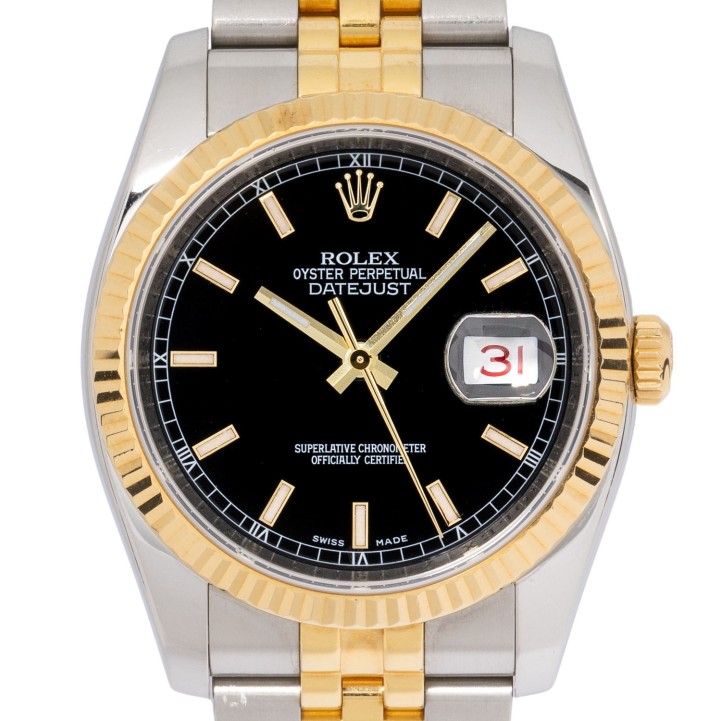 ROLEX Datejust 36 Ref 116233 Herrenuhr von ca. 2006/2007.  