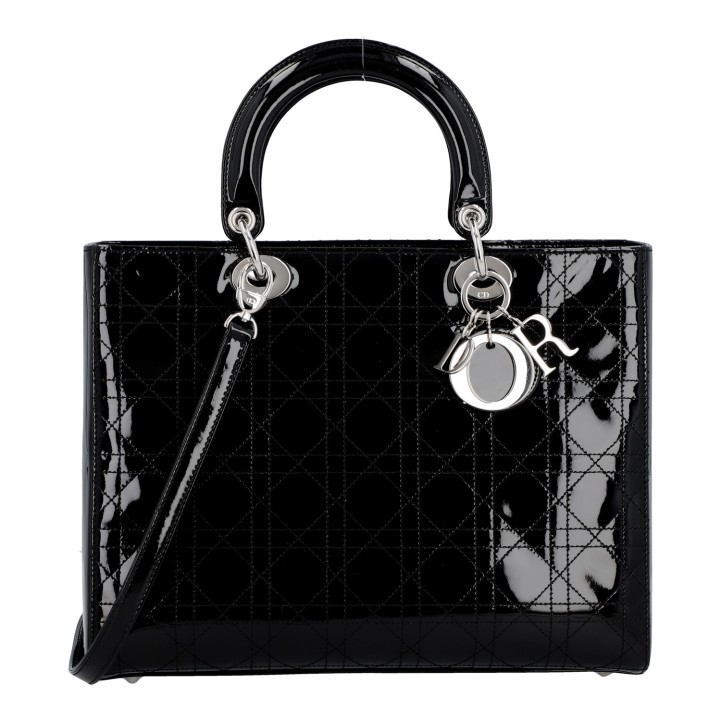 DIOR Handtasche 'GROSSE LADY DIOR', Koll.: 2007, NP.: ca. 6.200,-€. 