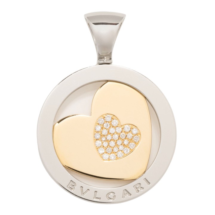BULGARI Anhänger 'Tondo Heart',  