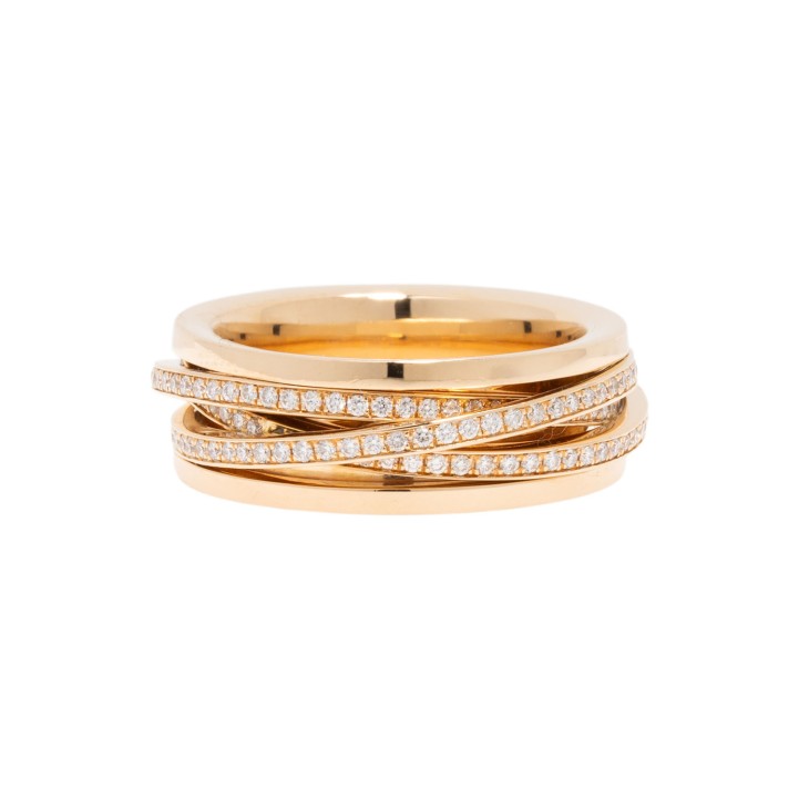 WEMPE Ring mit 185 Brillanten,  