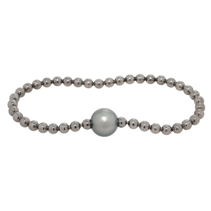 Armband mit schwarzer Tahitiperle,  