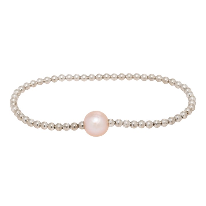 Armband mit  rosa Tahitiperle, 