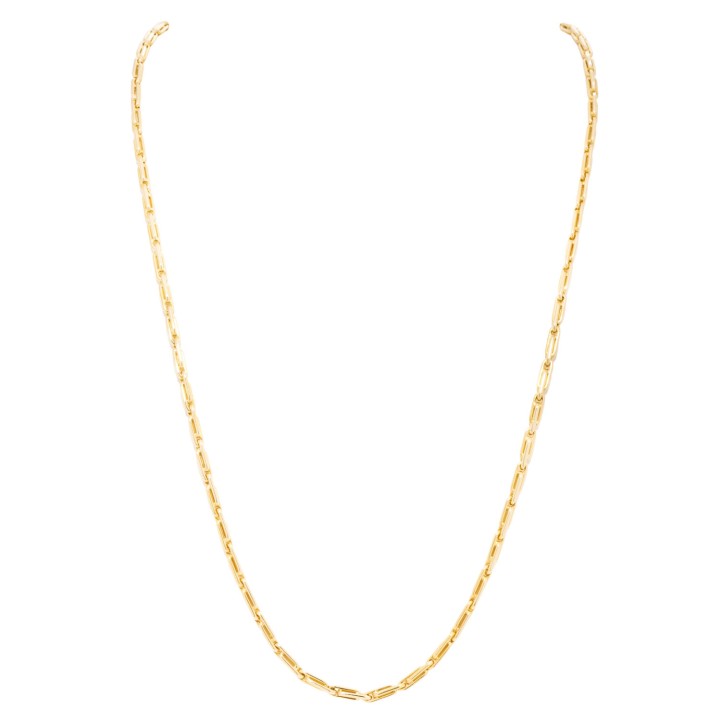 Gerstenkornkette, GG 18K, 