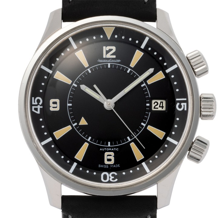JAEGER LECOULTRE Memovox Limited Edition 'Tribute to Polaris' Ref 190.8.96 Herrenuhr von 2011 mit Box und Papieren.  