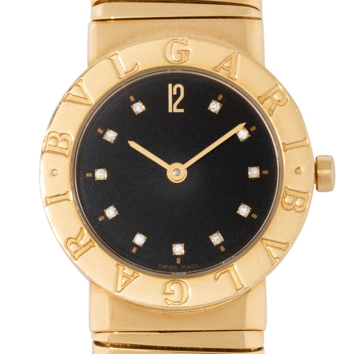 BULGARI Tubogas 'Diamond Dial' Ref BB262T Damenuhr.  