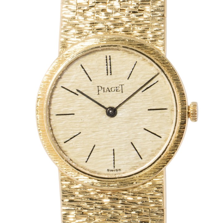 PIAGET Vintage 'Borke' Damenuhr Ref 924A6. Ca. 1970er Jahre.  