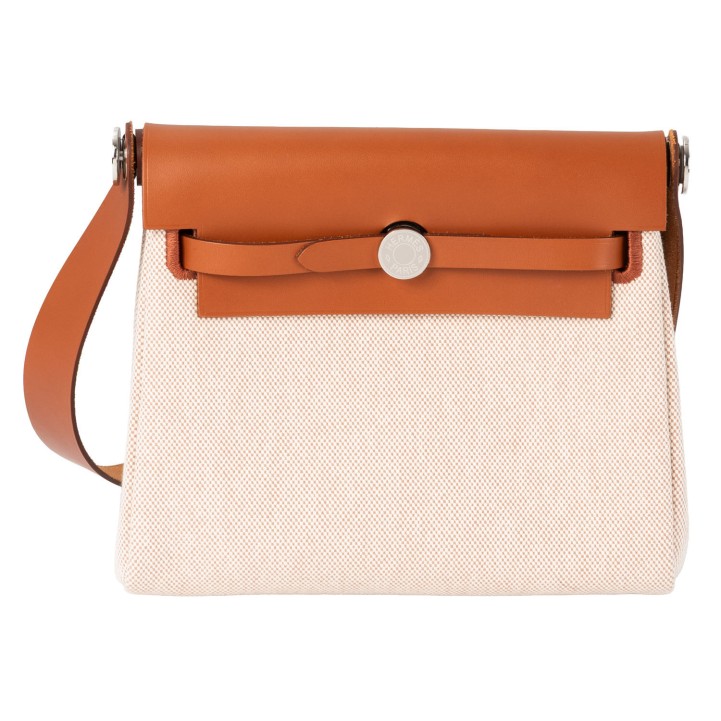 HERMÈSUmhängetasche 'HERBAG ZIP 20'. 