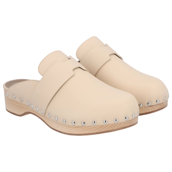 HERMÈS Clogs 'CALYA', Gr. 40. 