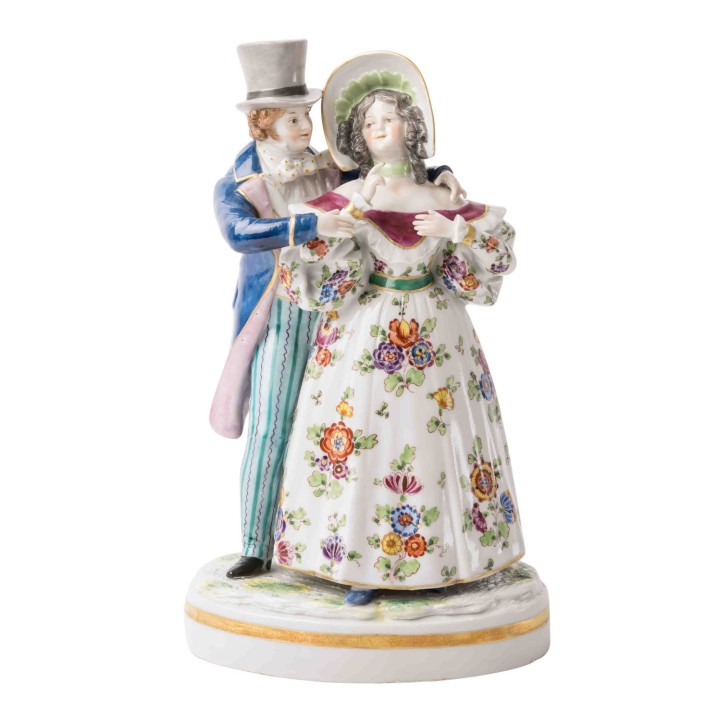 BIEDERMEIER-LIEBESPAAR 