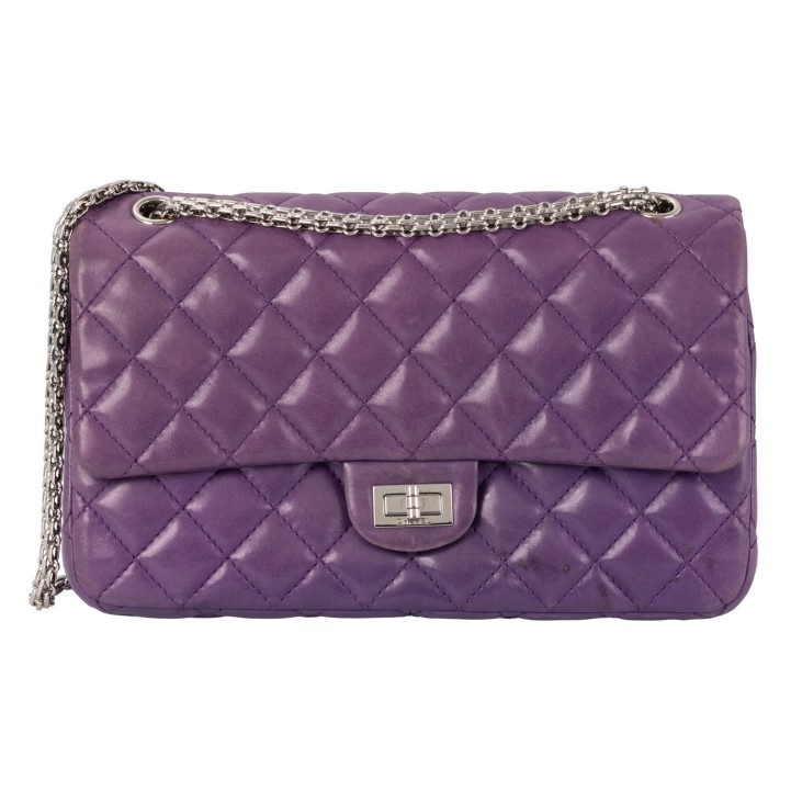 CHANEL Schultertasche '2.55 GROSSE TASCHE', Koll.: 2010/2011. 