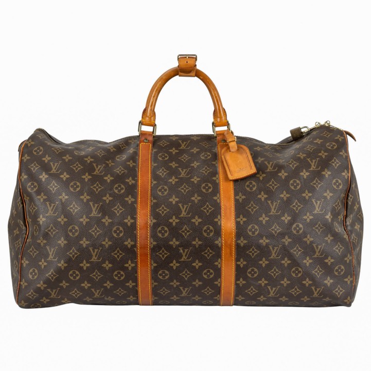 LOUIS VUITTON VINTAGE Weekender 'KEEPALL 60', Koll.: 1986. 