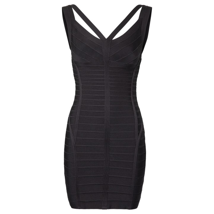 HERVE LEGER Kleid 'THE MIDNIGHT DRESS', Gr. S, NP.: 370,-€. 