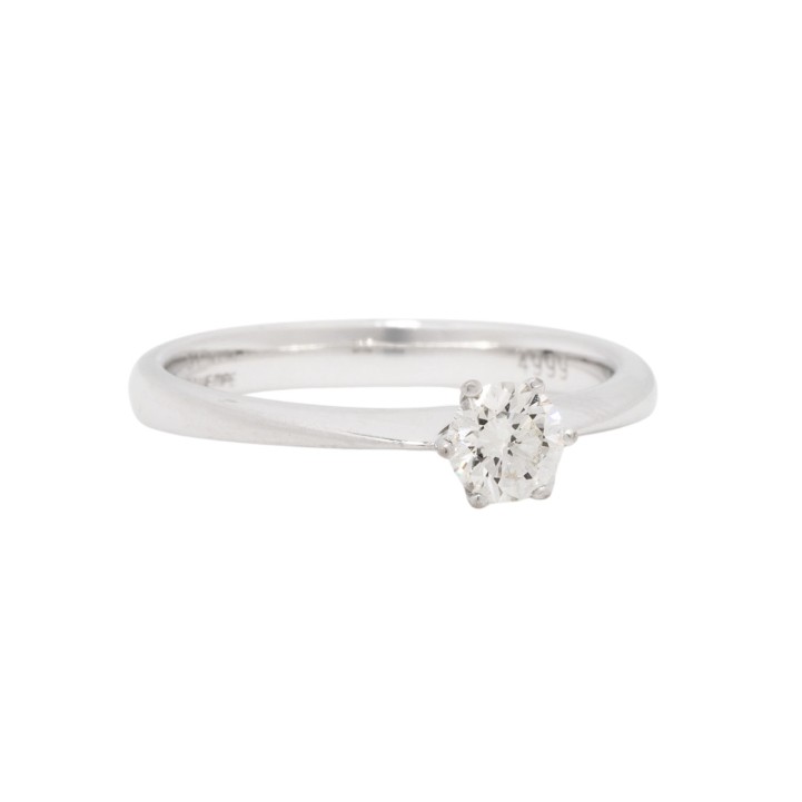 WEMPE BY KIM Solitärring mit Brillant ca. 0,30 ct, 