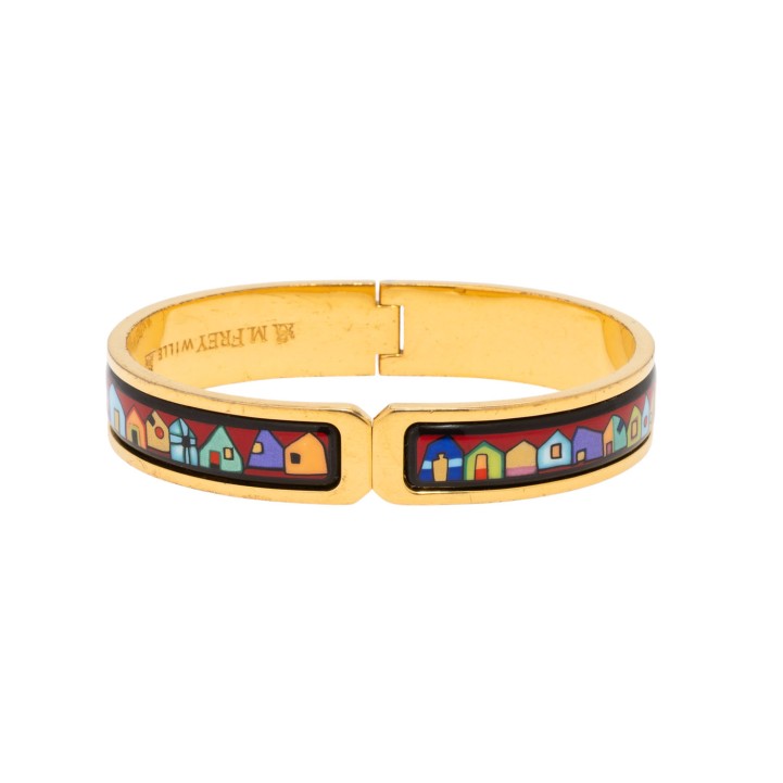 FREY WILLE Klapp-Armreif 'Hundertwasser',  