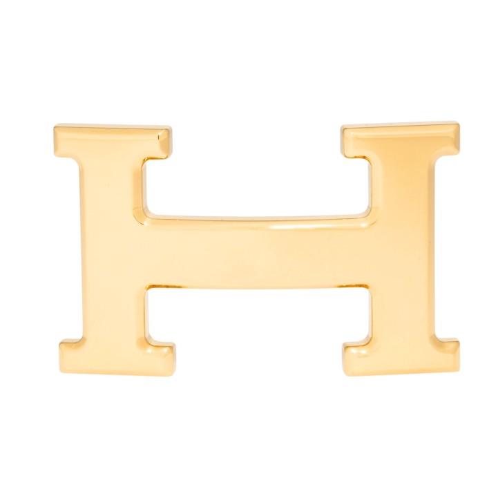 HERMÈS Gürtelschließe 'H'. 