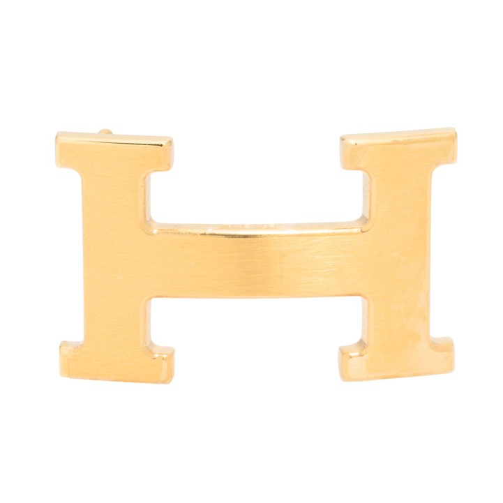 HERMÈS Gürtelschließe 'H'. 
