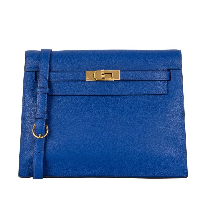 HERMÈS Umhängetasche 'KELLY DANSE', Koll.: 2022. 