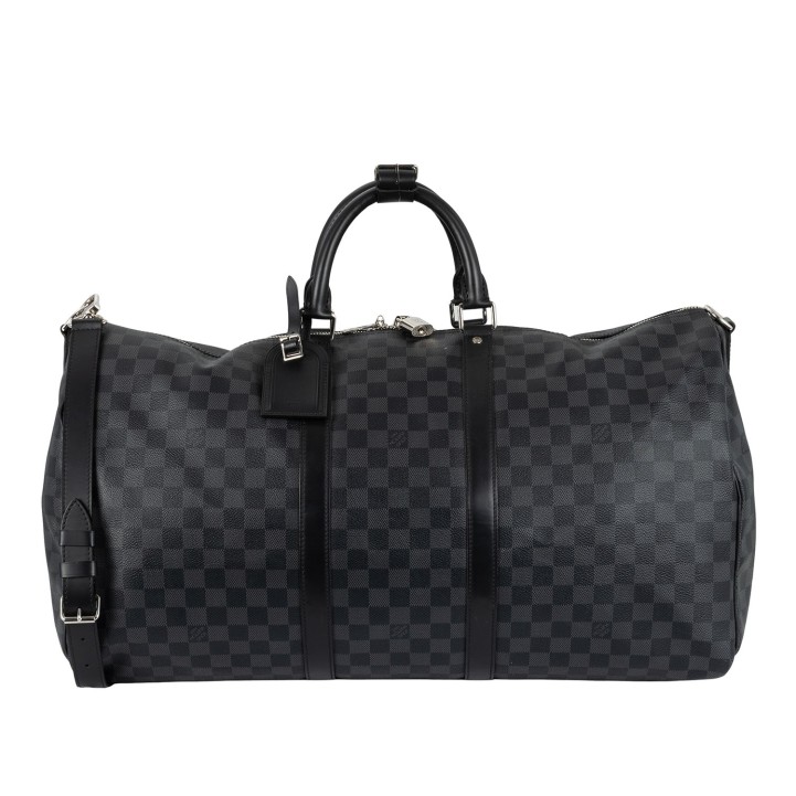 LOUIS VUITTON Weekender 'KEEPALL 55 BAND.'. 