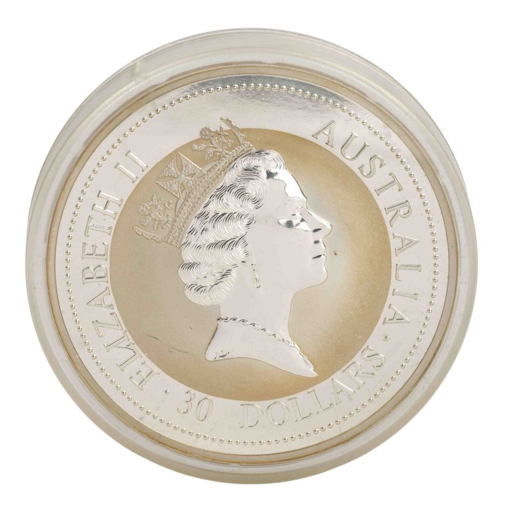 Australien/SILBER 30 Dollar 1994 'Kookaburra' 