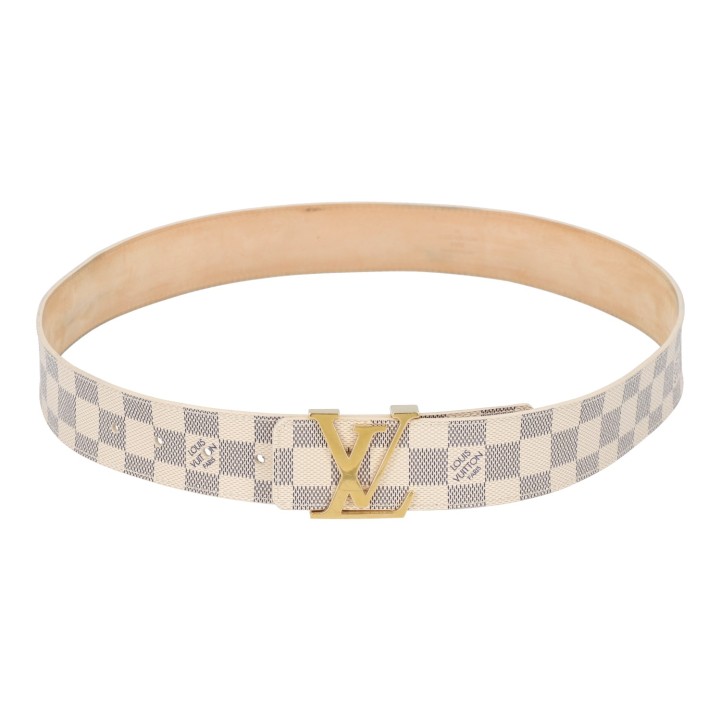 LOUIS VUITTON Gürtel 'INITIALES', Länge 90cm. 