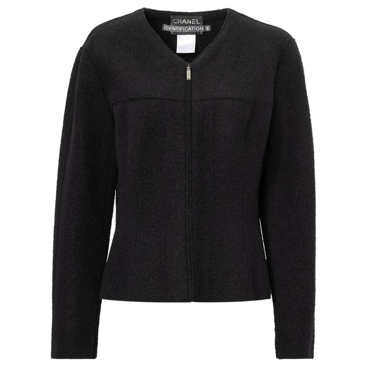 CHANEL IDENTIFICATION Jacke, Gr. ca. 38 (fr. 42), Koll.: A1999. 