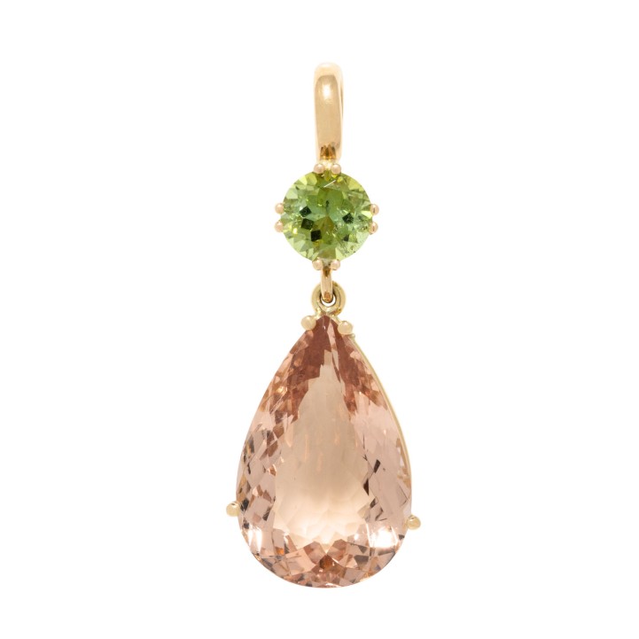 Anhänger mit Turmalin 1,06 ct  