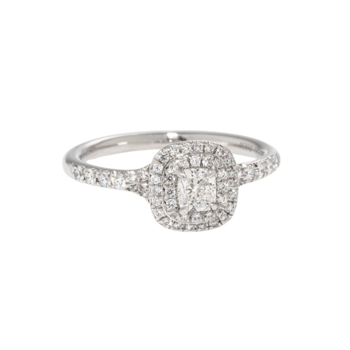 TIFFANY & CO Ring "Soleste" mit Diamanten, 