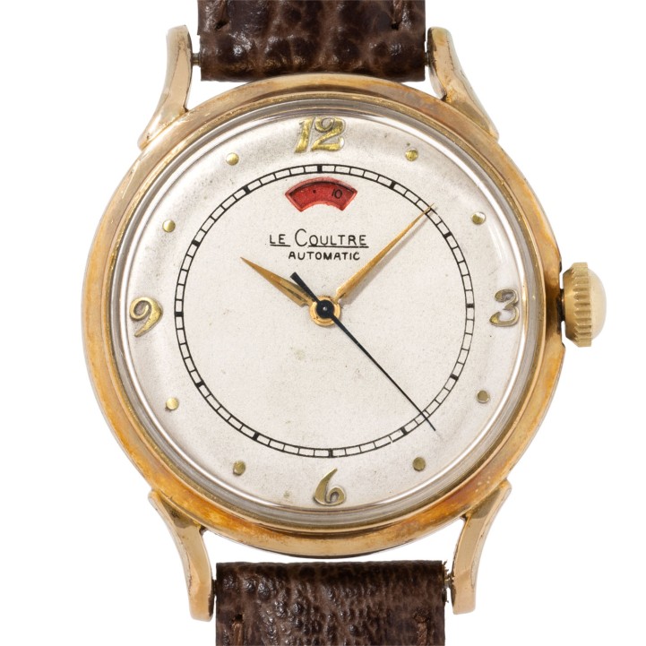 JAEGER-LECOULTRE Vintage Powermatic Herrenuhr mit Power Reserve Anzeige.  
