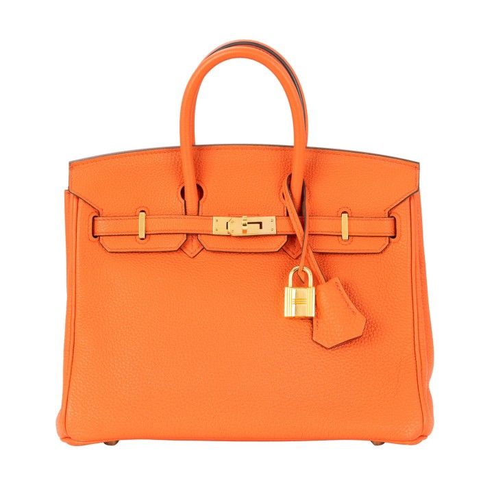 HERMÈS Handtasche 'BIRKIN BAG 25'. 