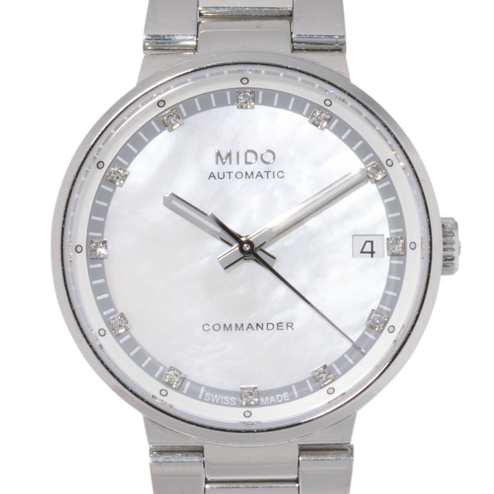 MIDO Commander II Lady Ref. M014.207.11.116.00 mit Box und Papieren, 2023.  