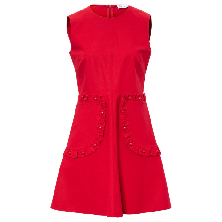 RED VALENTINO Kleid, Gr. 36 (ital. 42).  