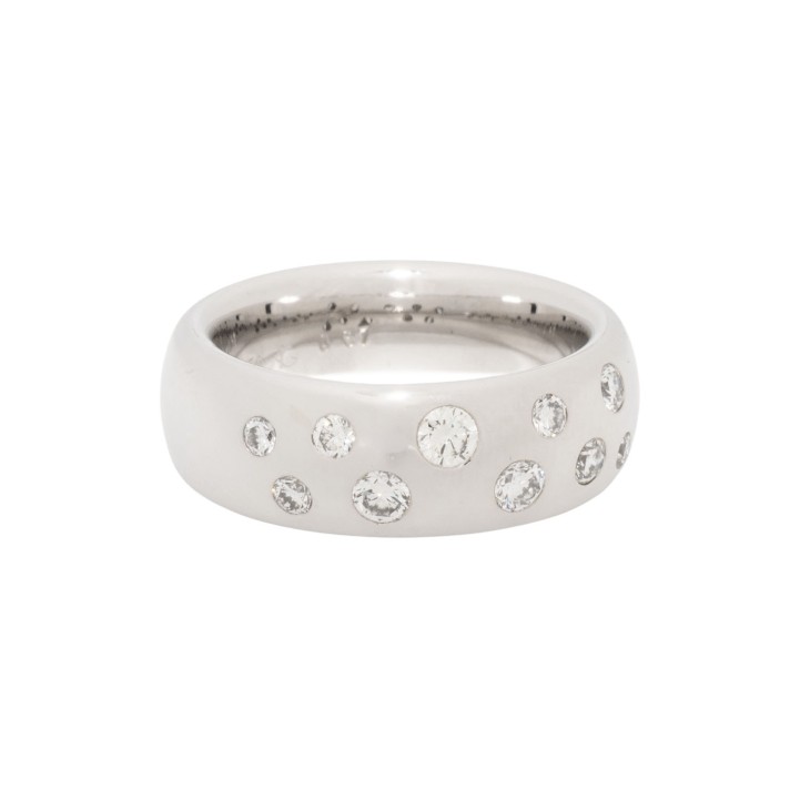 AUGUST GERSTNER Ring 'Sternenhimmel'  