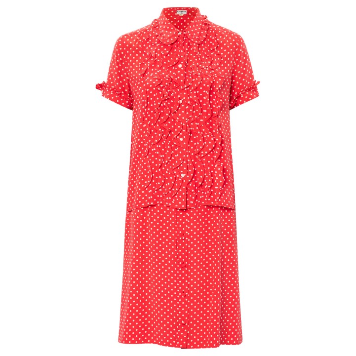 CHANEL VINTAGE Set, Gr. ca. 38. 