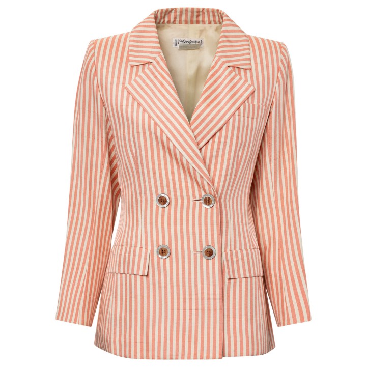SAINT LAURENT VINTAGE Blazer, Gr. 36 (fr. 38).  