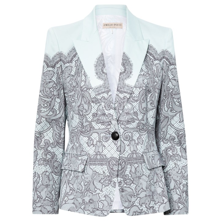 EMILIO PUCCI Blazer, Gr. 38 (Fr.44). 