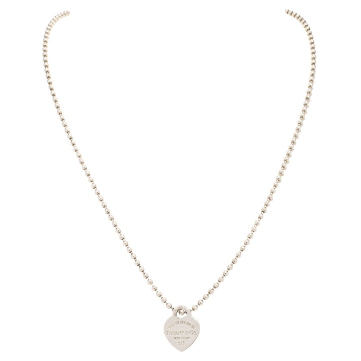 TIFFANY & Co. Halskette 'PLEASE RETURN TO TIFFANY'. 