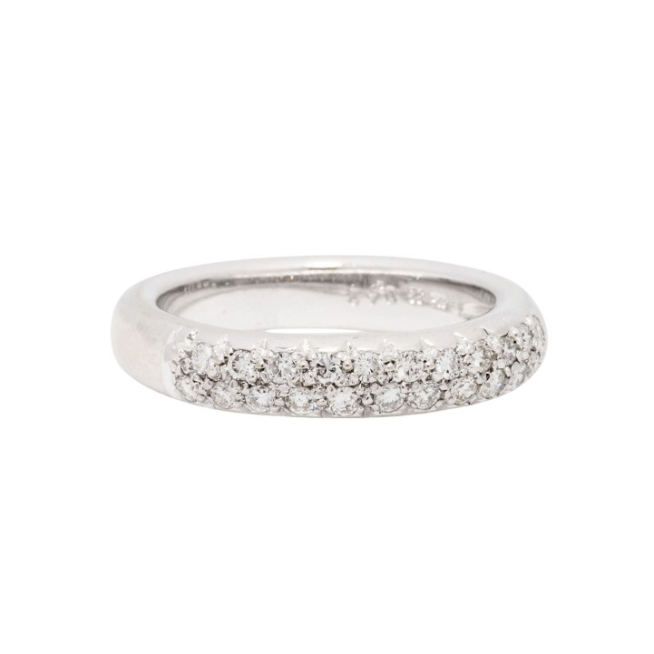 Ring mit Brillanten zus. 0,42 ct,  