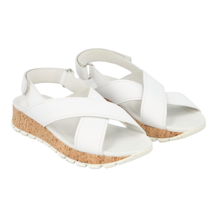 PRADA Sandale, Gr. 38,5. 