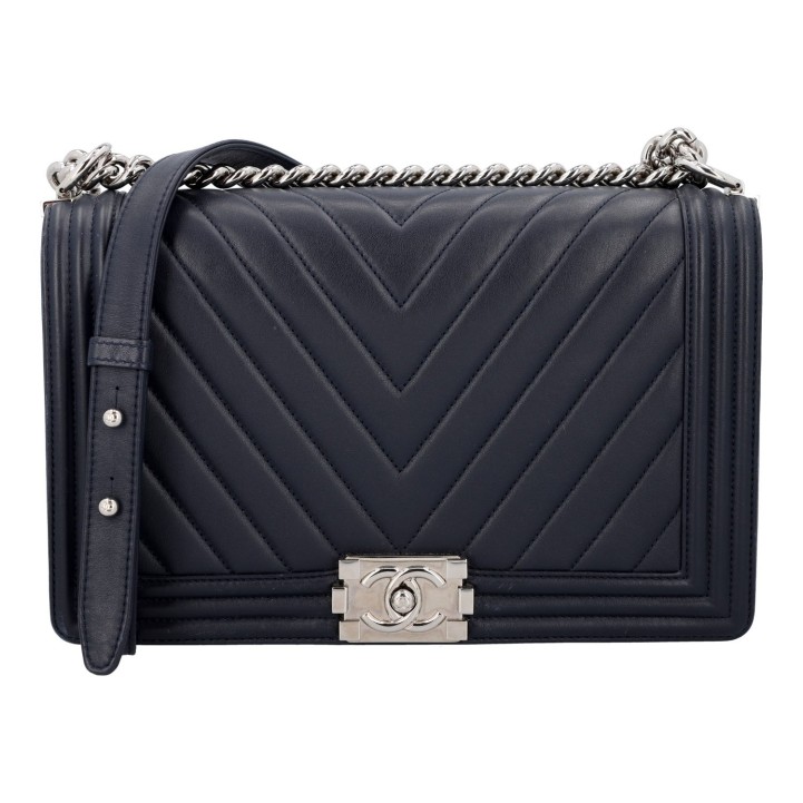 CHANEL Umhängetasche 'BOY BAG', Koll. 2016-2017.  