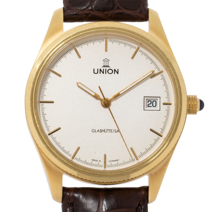UNION GLASHÜTTE 'J. Dürrstein Sonder Edition' Ref  26-11-01-01-09 von 1999 mit Box und Papieren.  