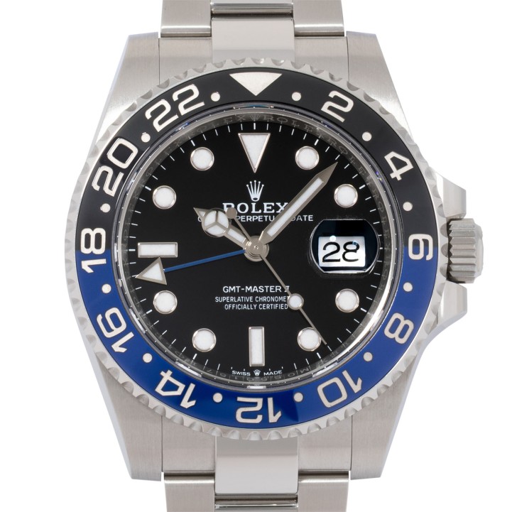 ROLEX GMT-Master II 'Batman' Ref 126710 'LC100' Herrenuhr von 2020 mit Box und Papieren.  