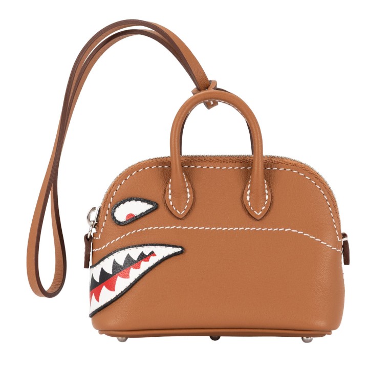 HERMÈS Taschenanhänger 'BOLIDE SHARK', Koll.: 2026. 