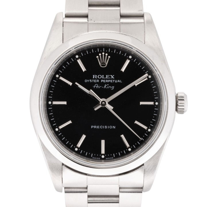 ROLEX Air-King Ref. 14000M mit Hongkong Papieren, 2005.  