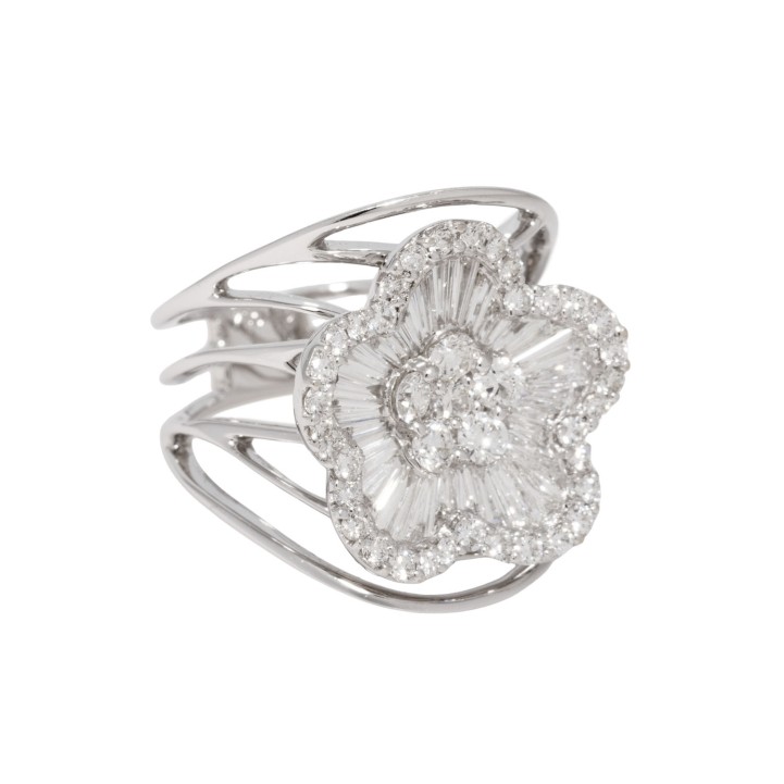 SCHREINER Ring mit Diamanten von zus. ca. 2,3 ct,  