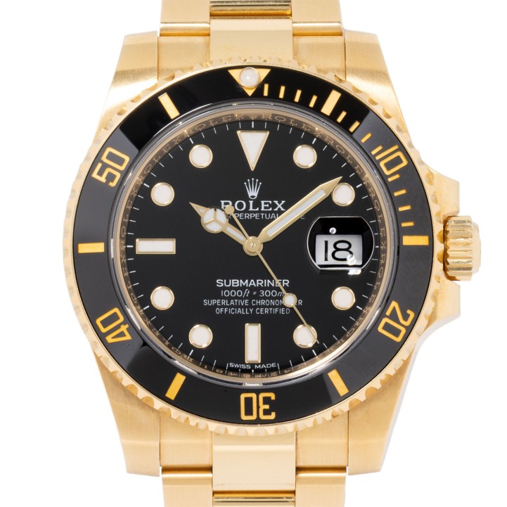 ROLEX Submariner Date Ref. 116618LN mit Box und  Papieren, 2019.  