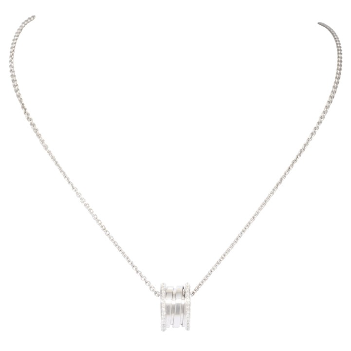 BULGARI Collier 'B.zero1' mit Brillanten von zus. ca. 0,38 ct,  