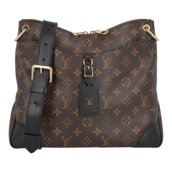 LOUIS VUITTON Umhängetasche ' ODEON NM MM NOIR'. 