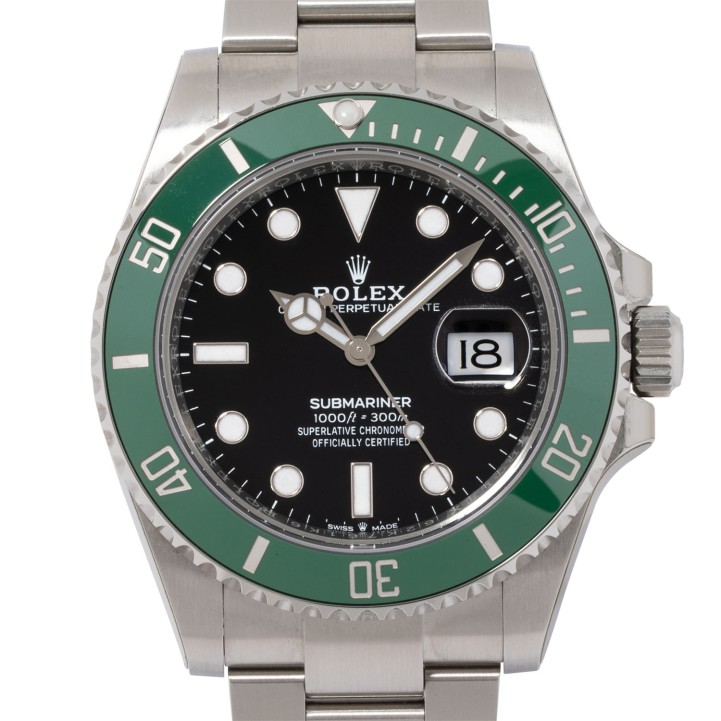 ROLEX Submariner Date 'Starbucks' Ref 126610LV  von 2021. Neuwertiges Full Set.   