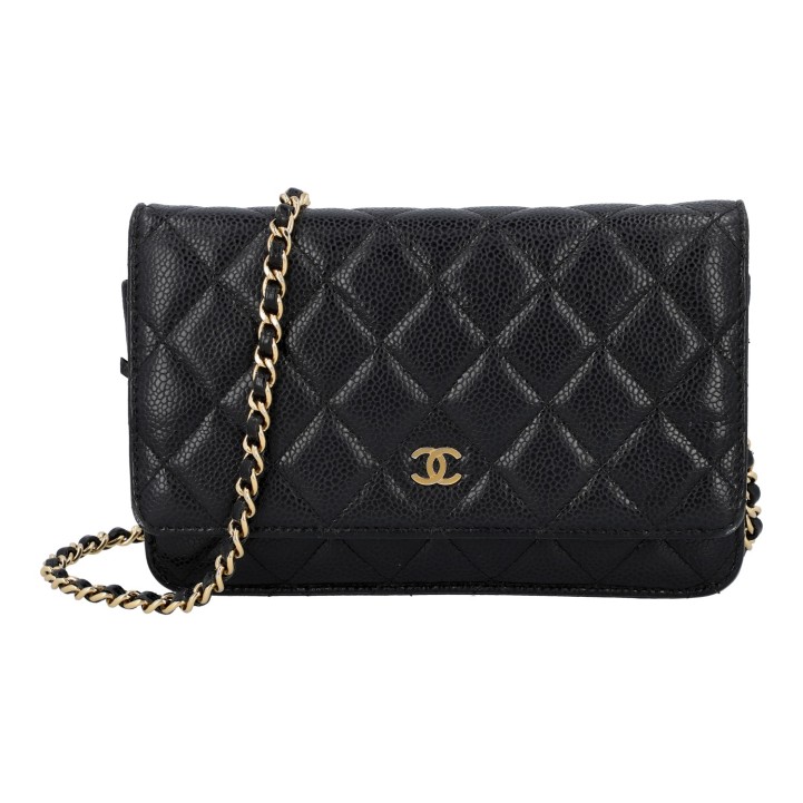 CHANEL Umhängetasche 'WALLET ON CHAIN' Koll.: 2016. 